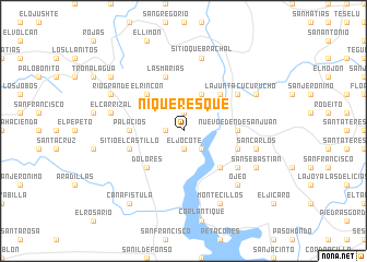 map of Niqueresque