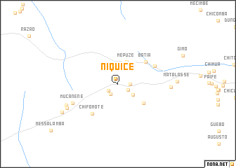 map of Niquice