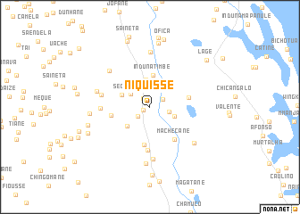 map of Niquisse