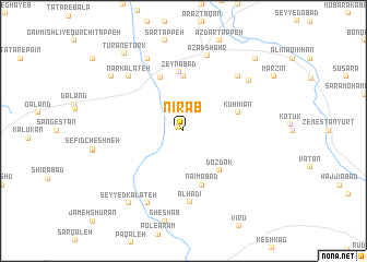 map of Nīrāb