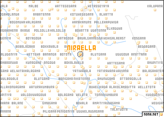 map of Nira-ella