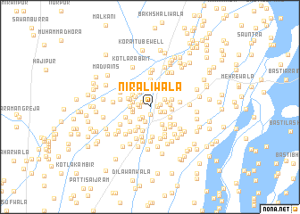 map of Nirāliwāla