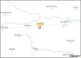 map of Nira