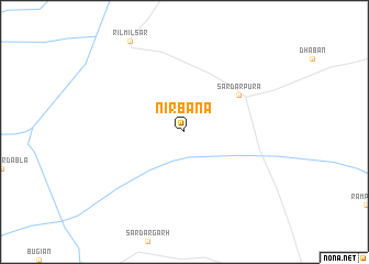 map of Nirbāna
