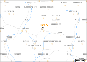 map of Nireş