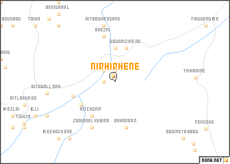 map of Nirhirhene