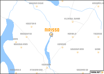 map of Nirisso