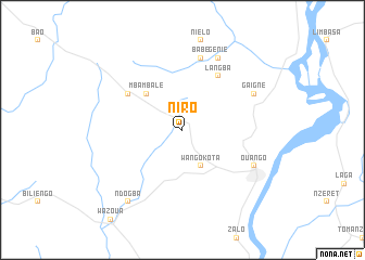 map of Niro