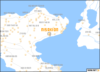 map of Nisákion