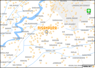 map of Nisāmpura