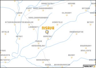 map of Nisava