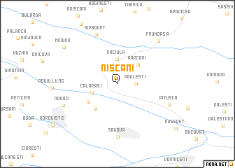 map of Nişcani