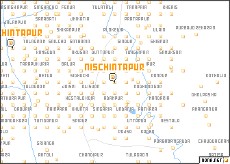 map of Nischintāpur