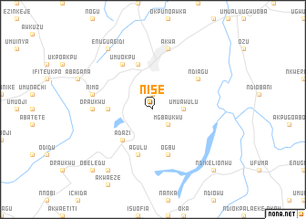 map of Nise