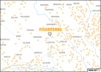 map of Nishānābād