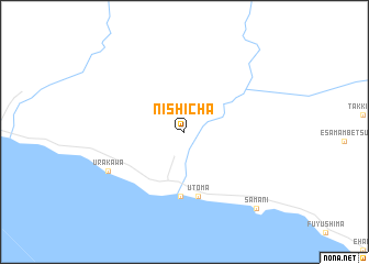 map of Nishicha