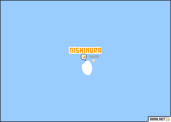 map of Nishimura