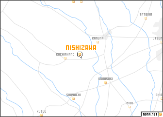 map of Nishizawa