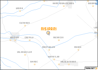 map of Nisipari