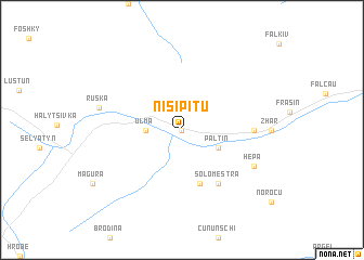 map of Nisipitu