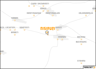 map of Nisipuri