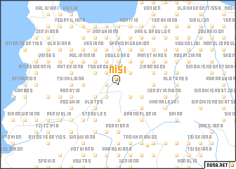 map of Nisí