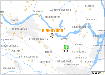 map of Niskayuna