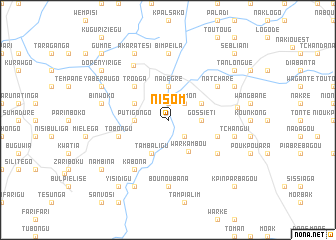 map of Nisom