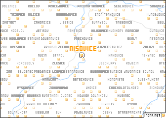 map of Nišovice