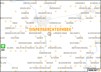 map of Nispense Achterhoek