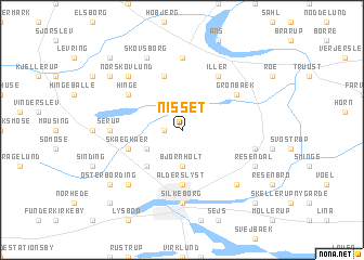 map of Nisset