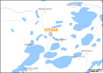 map of Nisswa