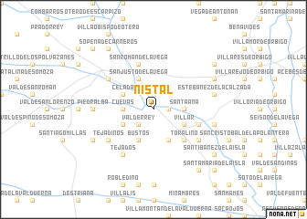 map of Nistal