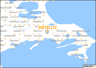 map of Nistelitz