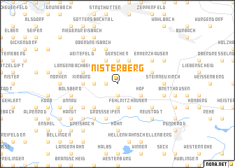 map of Nisterberg