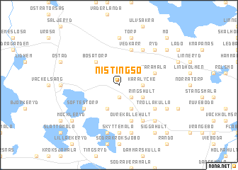 map of Nistingsö