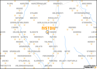 map of Nistoiu