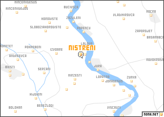 map of Nistreni