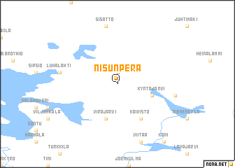 map of Nisunperä