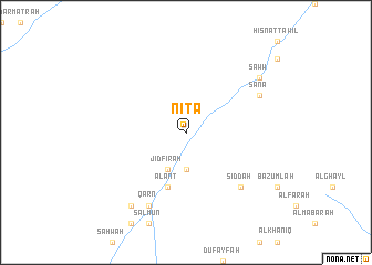 map of Niţa‘