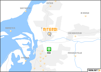 map of Niterói