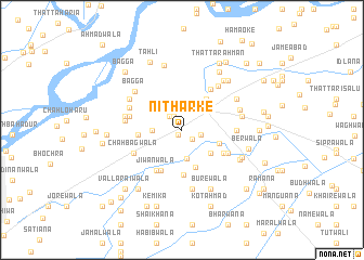 map of Nitharke