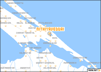 map of Nithiyaveddai