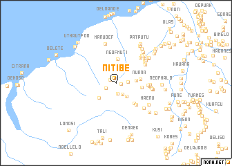 map of Nítibe