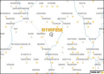 map of Nitinifoso