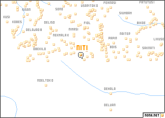 map of Niti
