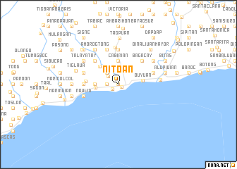 map of Nito-an