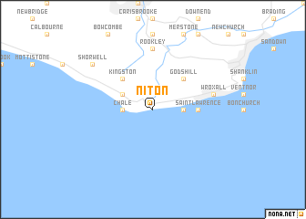 map of Niton