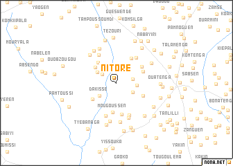 map of Nitoré