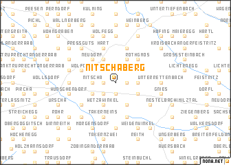 map of Nitschaberg